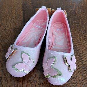Wicked Glinda Pink Butterfly Shoes